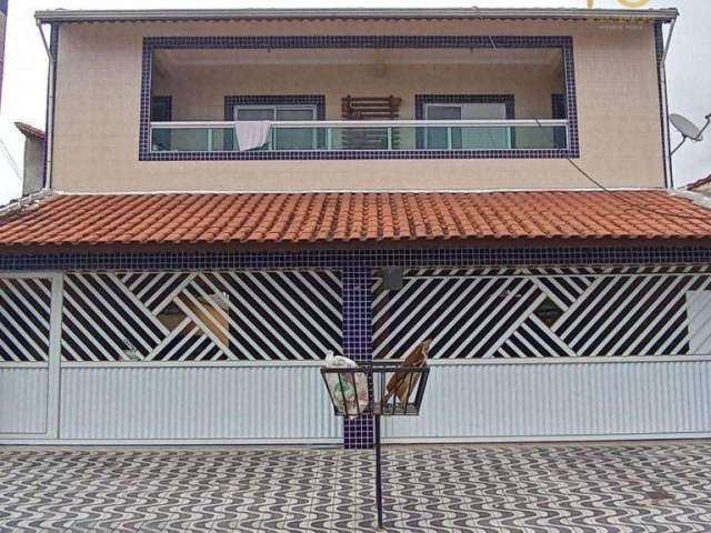 Casa Assobradada em condominio 02 dormitorios - Mirim/Praia Grande-SP