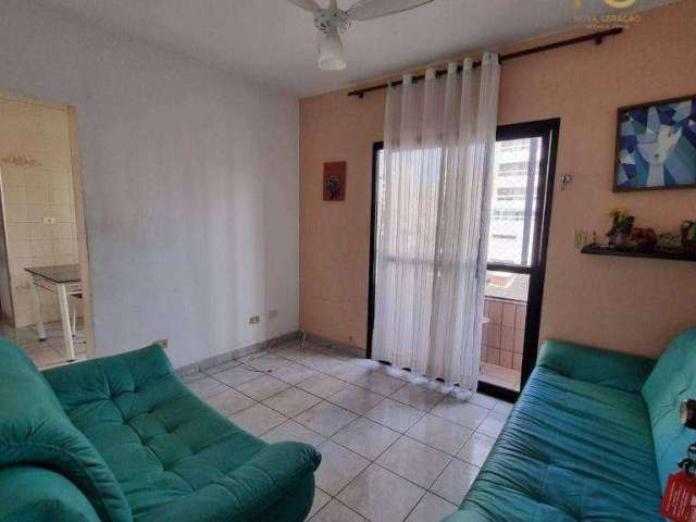 Apartamento com 1 dormitório à venda, 46 m² por R$ 230.000,00 - Guilhermina - Praia Grande/SP