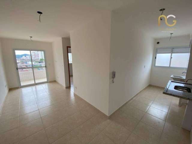 Apartamento com 2 dormitórios à venda, 53 m² por R$ 384.300,00 - Vila Guilhermina - Praia Grande/SP