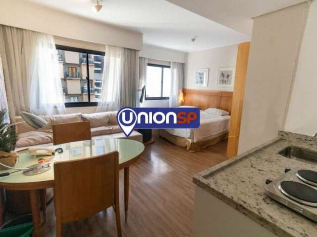 Apartamento com 1 quarto à venda na Avenida Rouxinol, 57, Moema, São Paulo por R$ 340.000