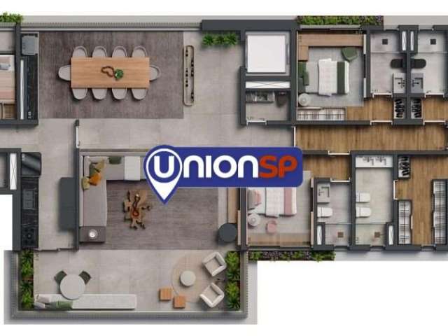 Apartamento com 4 quartos à venda na Rua Manoel da Nóbrega, 778, Paraíso, São Paulo por R$ 7.636.673