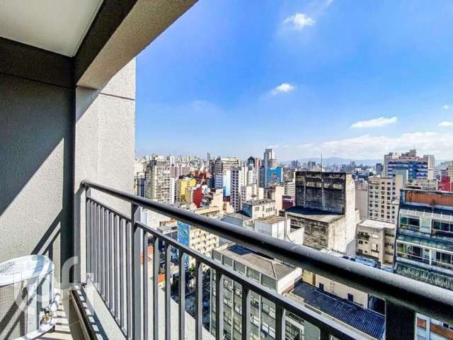 Apartamento com 1 quarto à venda na Rua Bento Freitas, 420, República, São Paulo por R$ 350.000