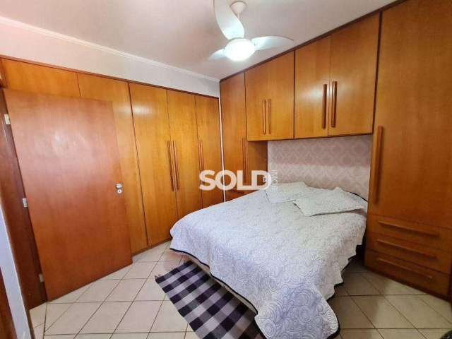 Excelente apartamento com 3 dormitórios sendo 1 suíte, 102m² de área útil,  à venda por R$ 520.000,00 - Chácara Santo Antônio - Franca/SP