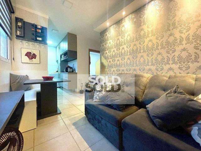 Apartamento com 2 dormitórios, rico em armários,  à venda por R$ 195.000,00 - Chácara Santo Antônio - Franca/SP