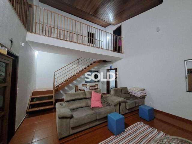 Sobrado com 3 dormitórios à venda, 187 m² por R$ 450.000,00 - Residencial São Domingos - Franca/SP