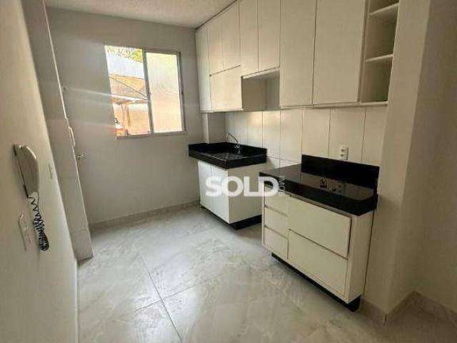 Apartamento com 2 dormitórios à venda, 46 m² por R$ 190.000 - Chácara Espraiado - Franca/SP