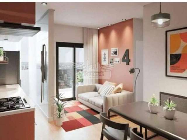 Apartamento com 2 Dormitórios à Venda, 44m² - Bela Vista, Santo André/SP