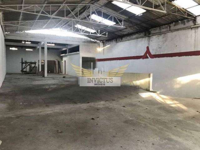 Galpão Comercial para Comprar, 448m² - Vila Linda, Santo André/SP.