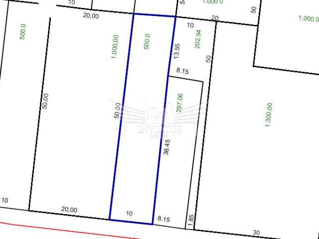 Terreno Comercial à Venda, 500m² - Parque das Nações, Santo André/SP.