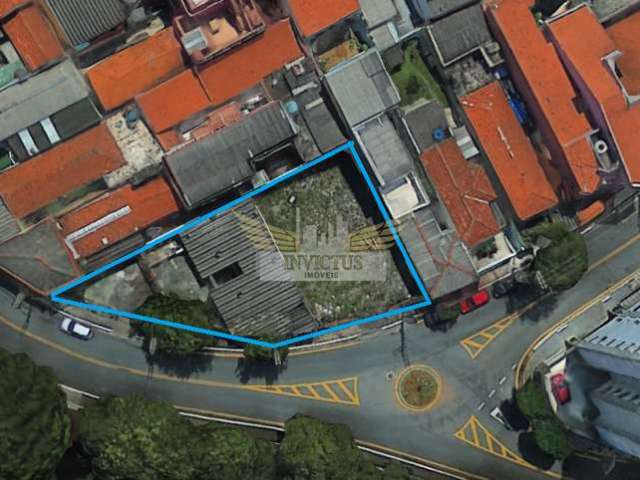 Terreno Plano de Esquina para Comprar, 520m² - Santa Maria, São Caetano do Sul/SP.