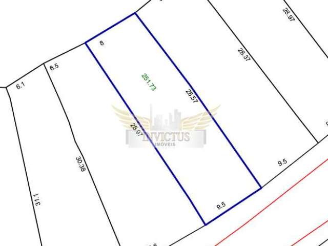 Terreno Residencial/Comercial para Comprar, 251m² - Vila Guiomar, Santo André/SP.