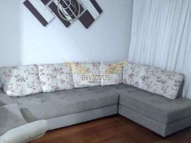 Apartamento com 3 Quartos para Comprar, 90 m² - Vila Assunção, Santo André/SP.