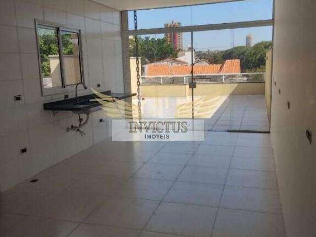 Cobertura sem Condomínio com 2 Quartos para Comprar, 95m² - Bairro Jardim, Santo André/SP.