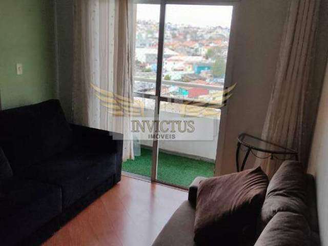 Apartamento com 2 Dormitórios no Edifício Residencial Mediterrâneo, 63m² - Vila Alto de Santo André, Santo André/SP.