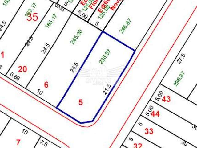 Terreno Residencial à Venda, 250m² - Vila Scarpelli, Santo André/SP.