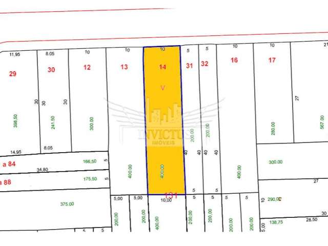 Terreno Comercial para Comprar, 400m² - Bairro Jardim, Santo André/SP.