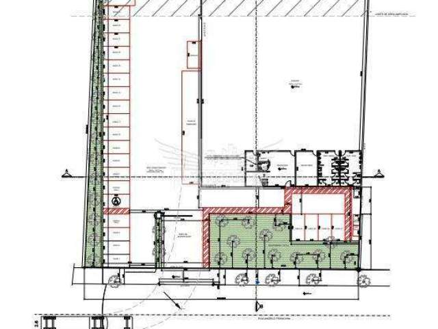 Galpão Industrial e Logístico em Obras para Locação, 1.355m² - Parque Jaçatuba, Santo André/SP.