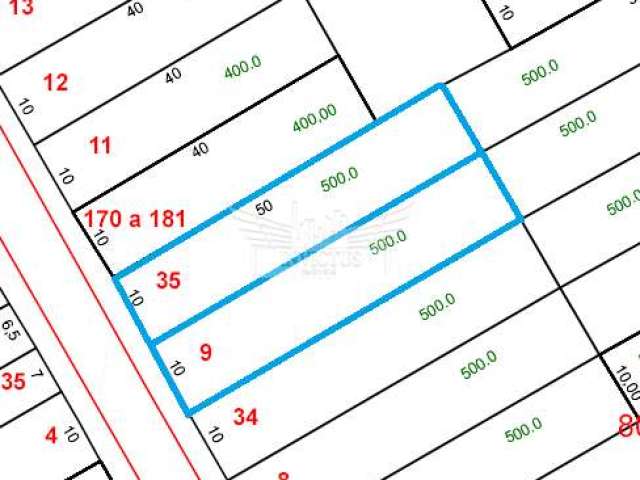 Terreno Residencial/Comercial à Venda, 1.000m² - Santa Maria, Santo André/SP.