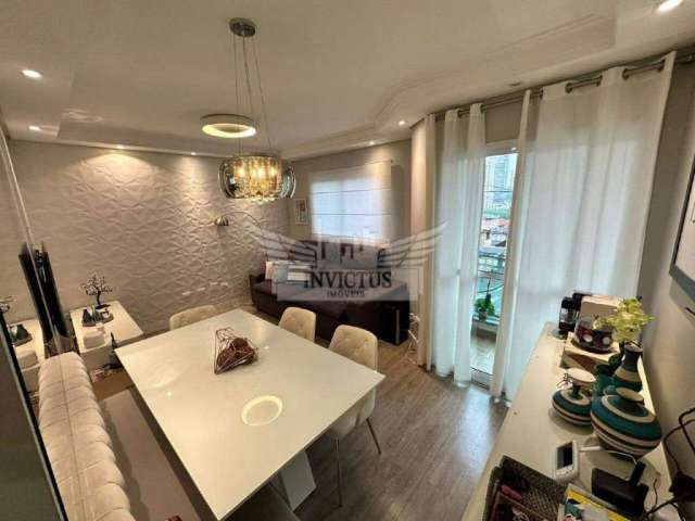 Excelente Apartamento sem Condomínio Decorado com 3 Dormitórios à Venda, 84m² - Campestre, Santo André/SP.