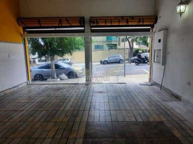 Salão Comercial para Alugar, 200m² - Utinga em Santo André/SP.