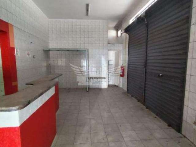 Salão Comercial Térreo para Locação, 60 m² - Vila Linda, Santo André/SP