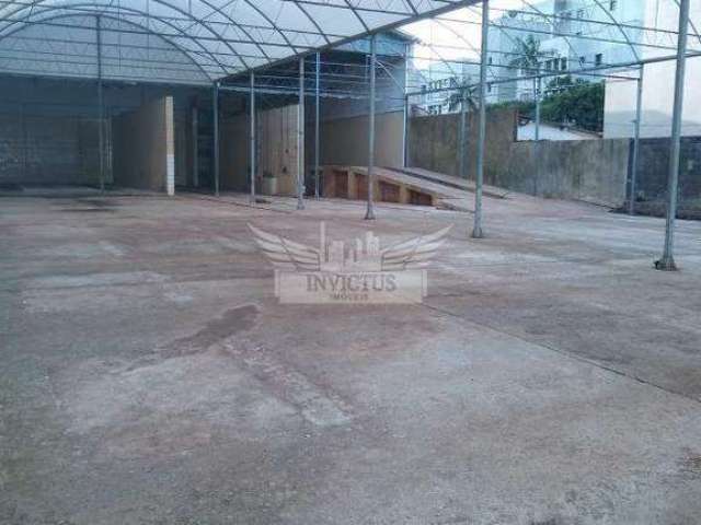 Terreno Plano Comercial/Industrial para Locação, 1.100m² - Vila Homero Thon, Santo André/SP.