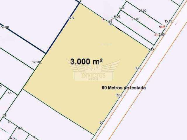 Terreno Plano Comercial/Industrial, 3.000m² - Vila Homero Thon, Santo André/SP.