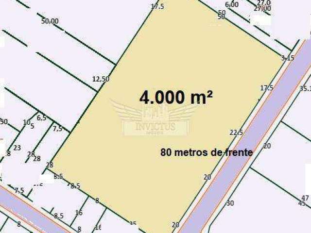 Terreno Plano Comercial/Industrial, 4.000m² - Vila Homero Thon, Santo André/SP.