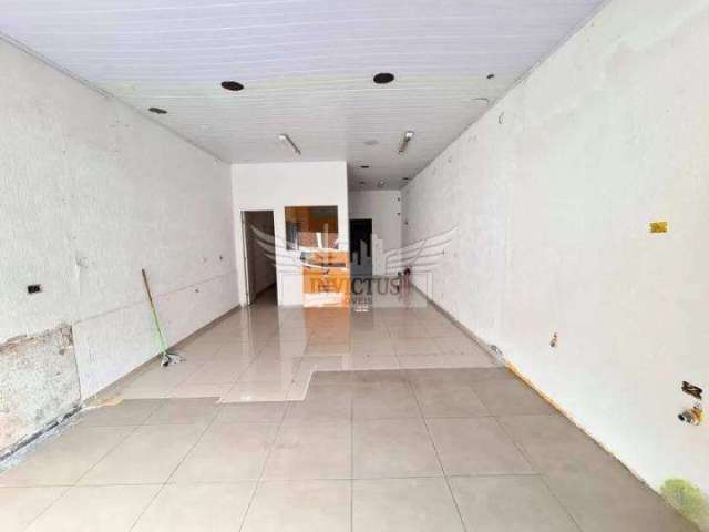 Salão Comercial para Locação, 74m² - Vila Gilda, Santo André/SP.