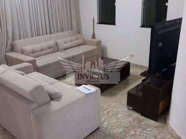 Sobrado com 4 Suítes para Comprar, 234m² - Utinga, Santo André/SP.