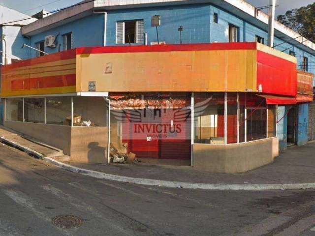 Salão Comercial de Esquina para Locação, 182m² - Bairro Serraria, Diadema/SP.