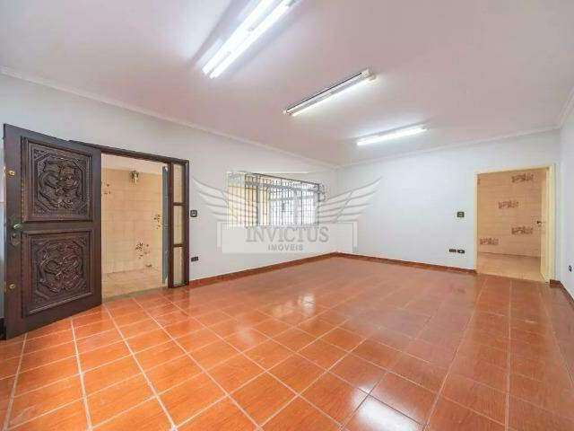 Casa Térrea com 3 Dormitórios para Locação, 257m² - Casa Branca, Santo André/SP.