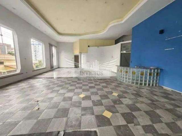 Salão Comercial para Locação, 375m² - Vila Gilda, Santo André/SP.