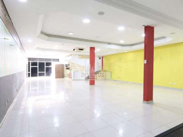 Salão Comercial para Alugar, 281m² - Bairro Jardim, Santo André/SP.