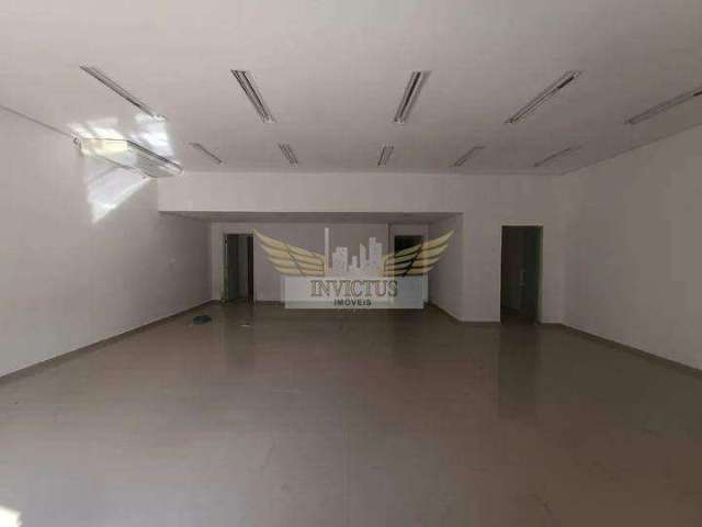 Salão Comercial para Alugar, 142m² - na Vila Linda, Santo André/SP.