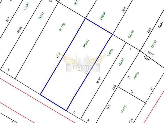 Terreno Comercial/Residencial, 268m² - Vila Floresta, Santo André/SP.