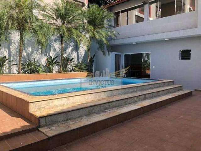 Sobrado com 3 Quartos e Piscina para Comprar, 426m² - Vila Valparaíso, Santo André/SP.