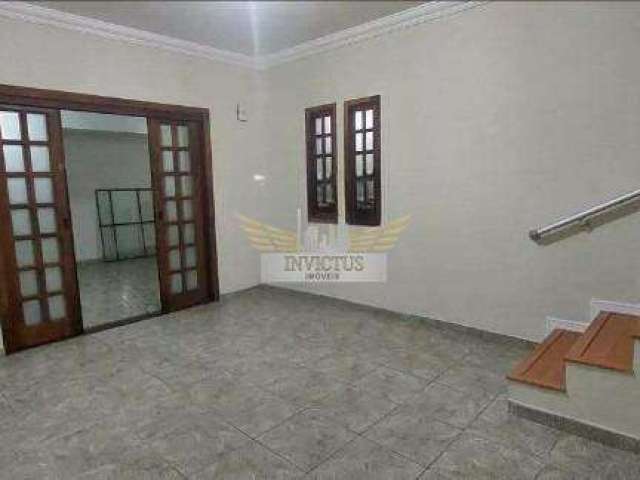 Sobrado com 4 Quartos para Alugar, 217m² - Silveira em Santo André/SP.