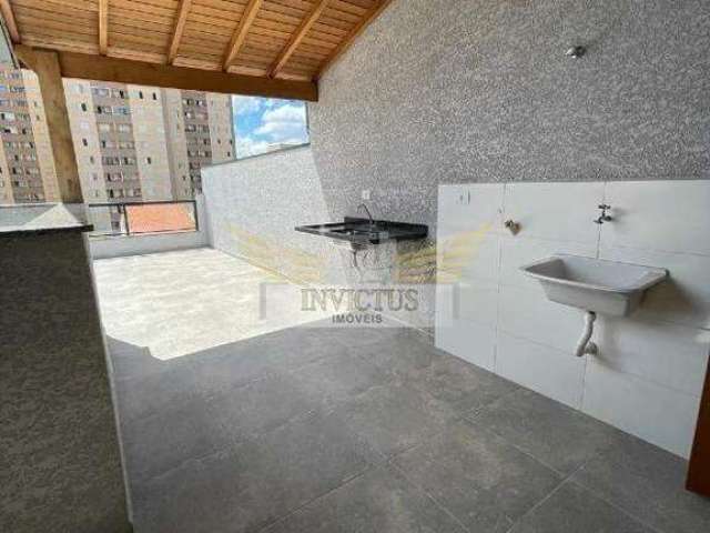 Cobertura sem Condomínio com 2 Quartos para Comprar, 94m² - Vila Camilópolis, Santo André/SP.