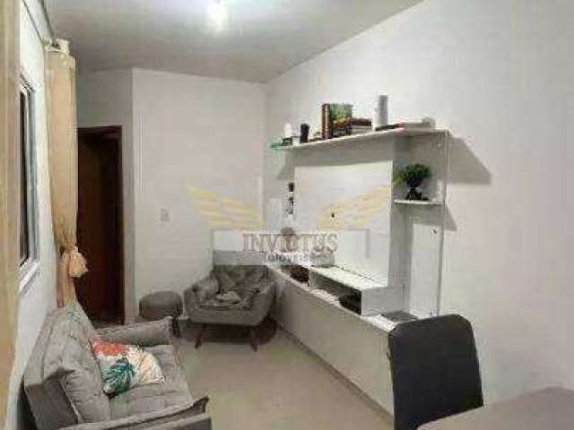 Apartamento sem Condomínio como 2 Quartos para Comprar, 44m² - Vila Valparaíso, Santo André/SP.