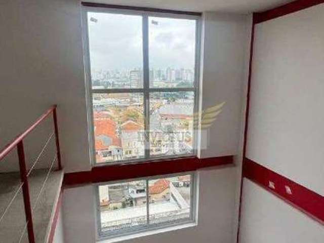 Apartamento Tipo Loft com 1 Quarto para Comprar, 50m² - Vila São Pedro, Santo André/SP.