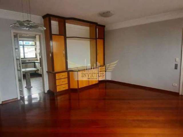 Apartamento com 3 Quartos no Condominio Edificio Brithania II para Alugar, 160m² - Vila Assunção, Santo André/SP.