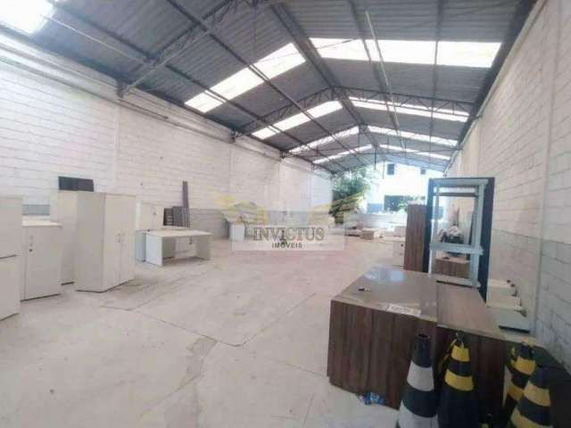 Galpão Comercial para Alugar, 500m² - Bairro Jardim, Santo André/SP.