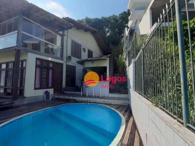 Casa com 5 dormitórios à venda, 283 m² por R$ 2.500.000,00 - Charitas - Niterói/RJ