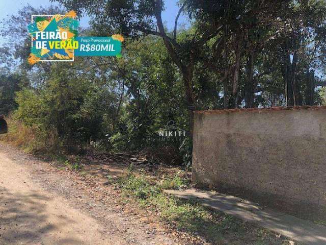 Terreno à venda, 1590 m² por R$ 80.000,00 - Chácaras de Inoã - Maricá/RJ