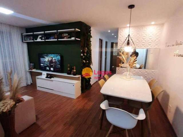 Apartamento com 3 dormitórios à venda, 87 m² por R$ 399.000,00 - Maria Paula - São Gonçalo/RJ