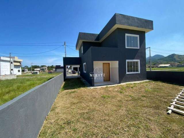 Casa com 2 dormitórios à venda, 110 m² por R$ 470.000,00 - Pindobas - Maricá/RJ