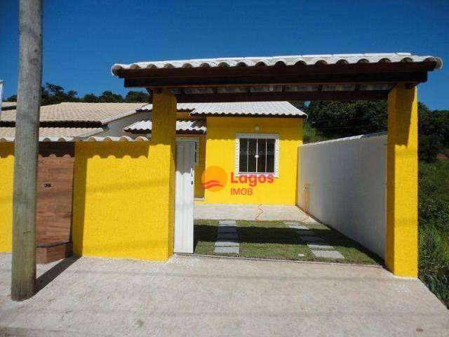 Casa com 2 dormitórios à venda, 62 m² por R$ 300.000,00 - Bambuí - Maricá/RJ