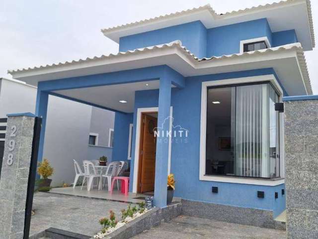 Casa com 4 dormitórios à venda, 98 m² por R$ 550.000,00 - Pindobas - Maricá/RJ