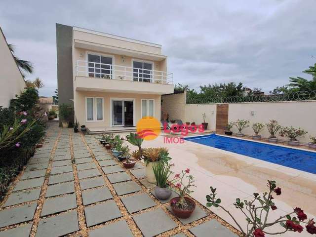 Casa com 4 dormitórios à venda, 303 m² por R$ 1.250.000 - Jardim Atlântico Central (Itaipuaçu) - Maricá/RJ